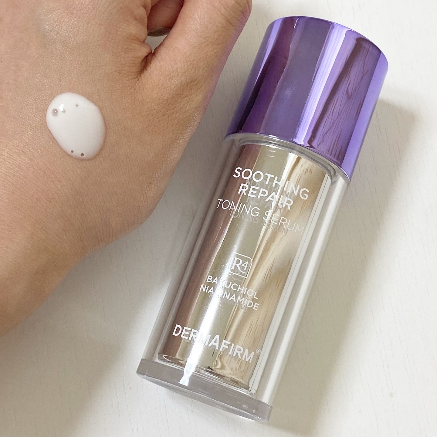 SOOTHING REPAIR TONING SERUM R4/ダーマファーム/美容液を使ったクチコミ（3枚目）