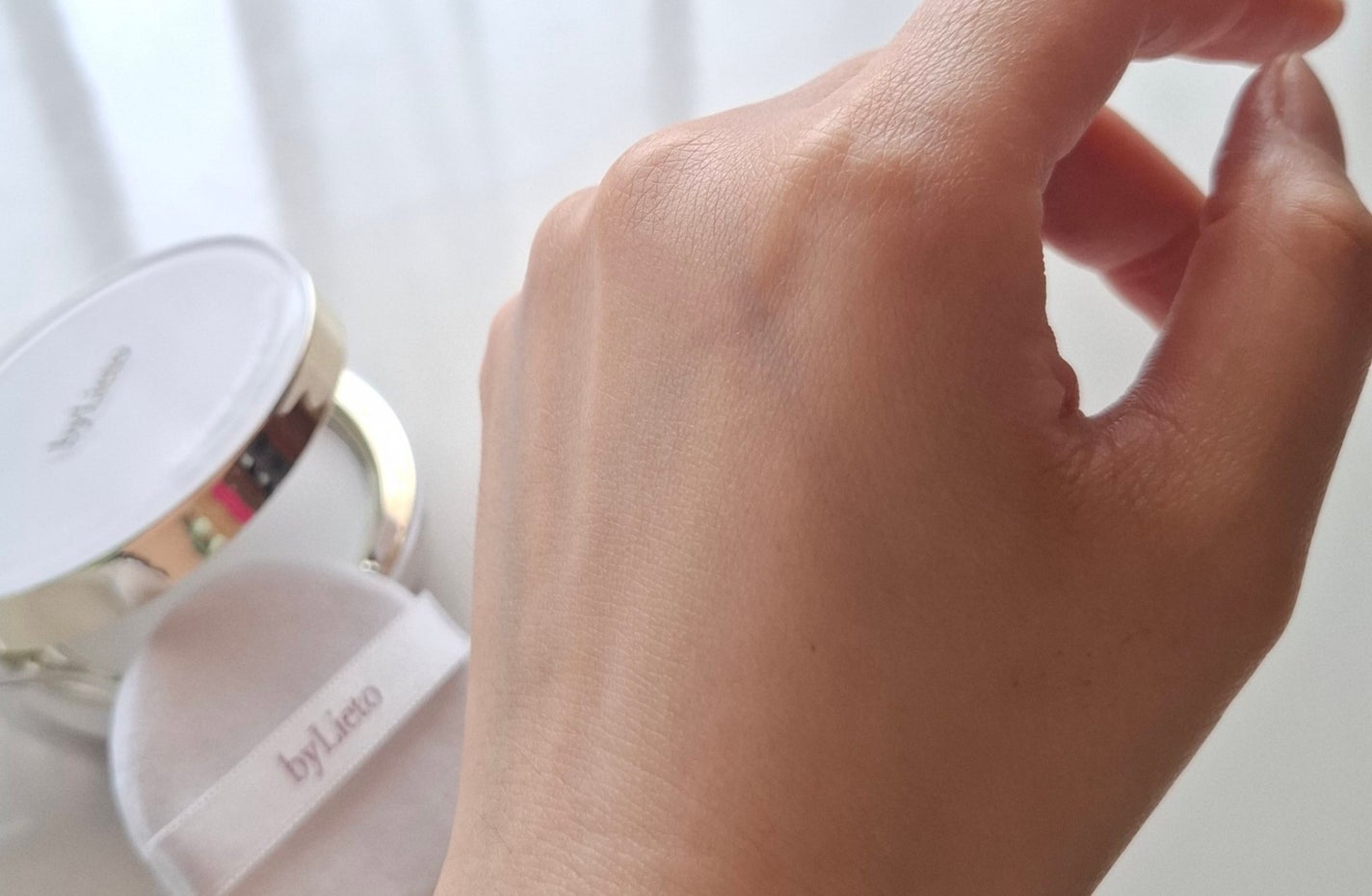 ハイドラセッティングパウダー/byLieto/プレストパウダーを使ったクチコミ(4枚目)