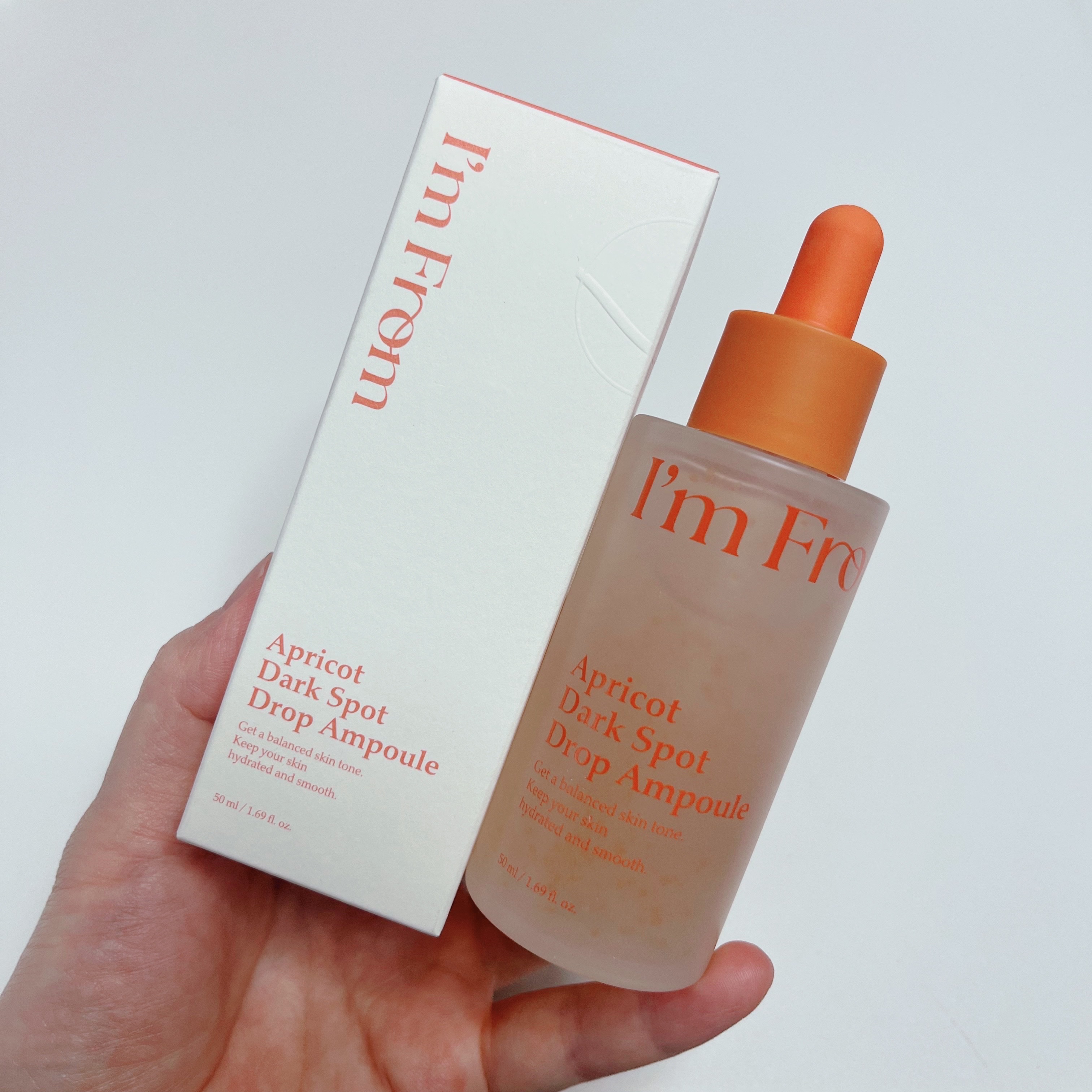 アプリコットダークスポットドロップアンプル/I'm from/美容液を使ったクチコミ（1枚目）