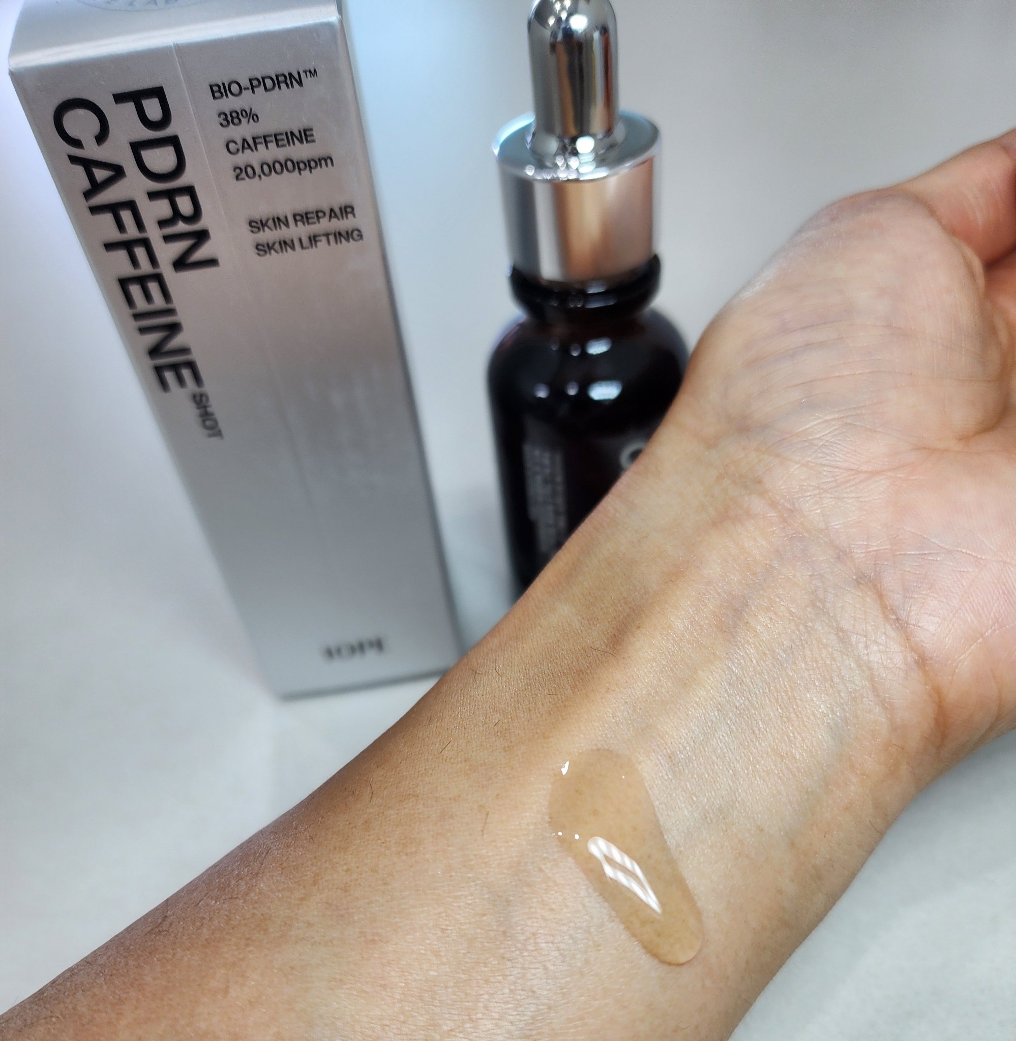 PDRNカフェインショット/IOPE/美容液を使ったクチコミ（3枚目）