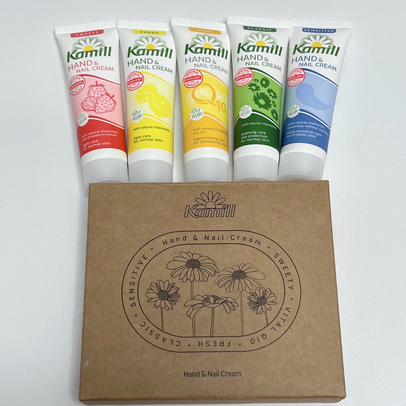ハンド&ネイルクリームミニ 企画セット30ml*5/カミール/その他キットセットを使ったクチコミ(2枚目)