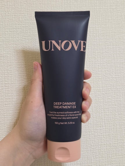 ディープダメージトリートメントEX/UNOVE/洗い流すヘアトリートメントを使ったクチコミ(3枚目)