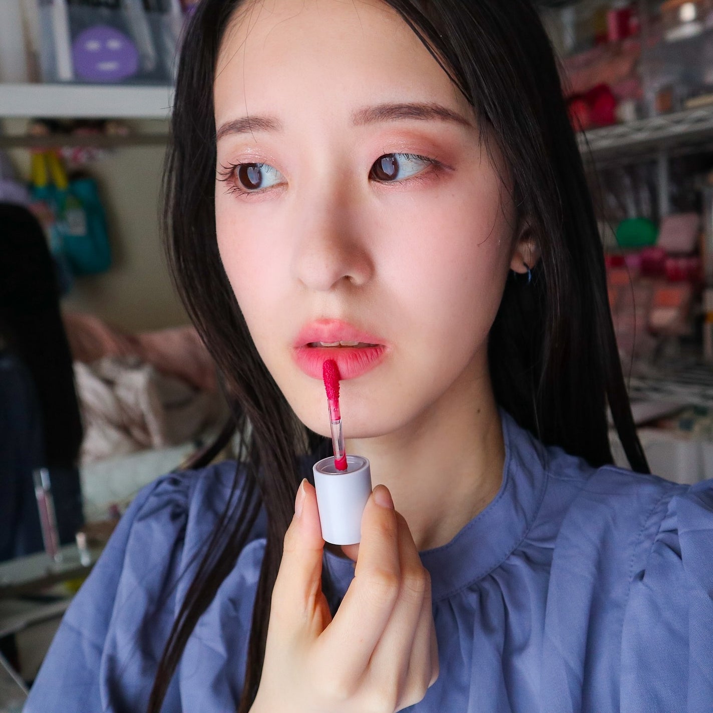 デュブラリーティント/too cool for school/リップティントを使ったクチコミ(5枚目)