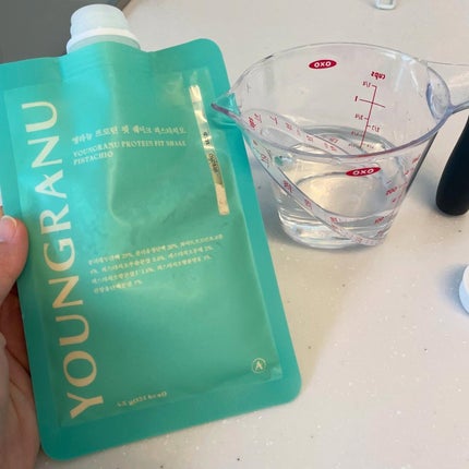 ヨンラニュープロテインフィットシェイク/YOUNGRANU/その他プロテインを使ったクチコミ(2枚目)