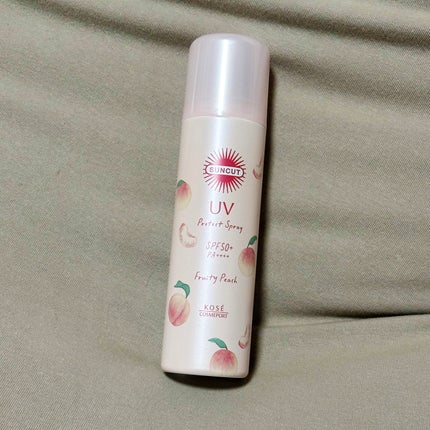 サンカット UVプロテクトスプレー フルーティピーチの香り/サンカット®/日焼け止めミスト・スプレーを使ったクチコミ(1枚目)