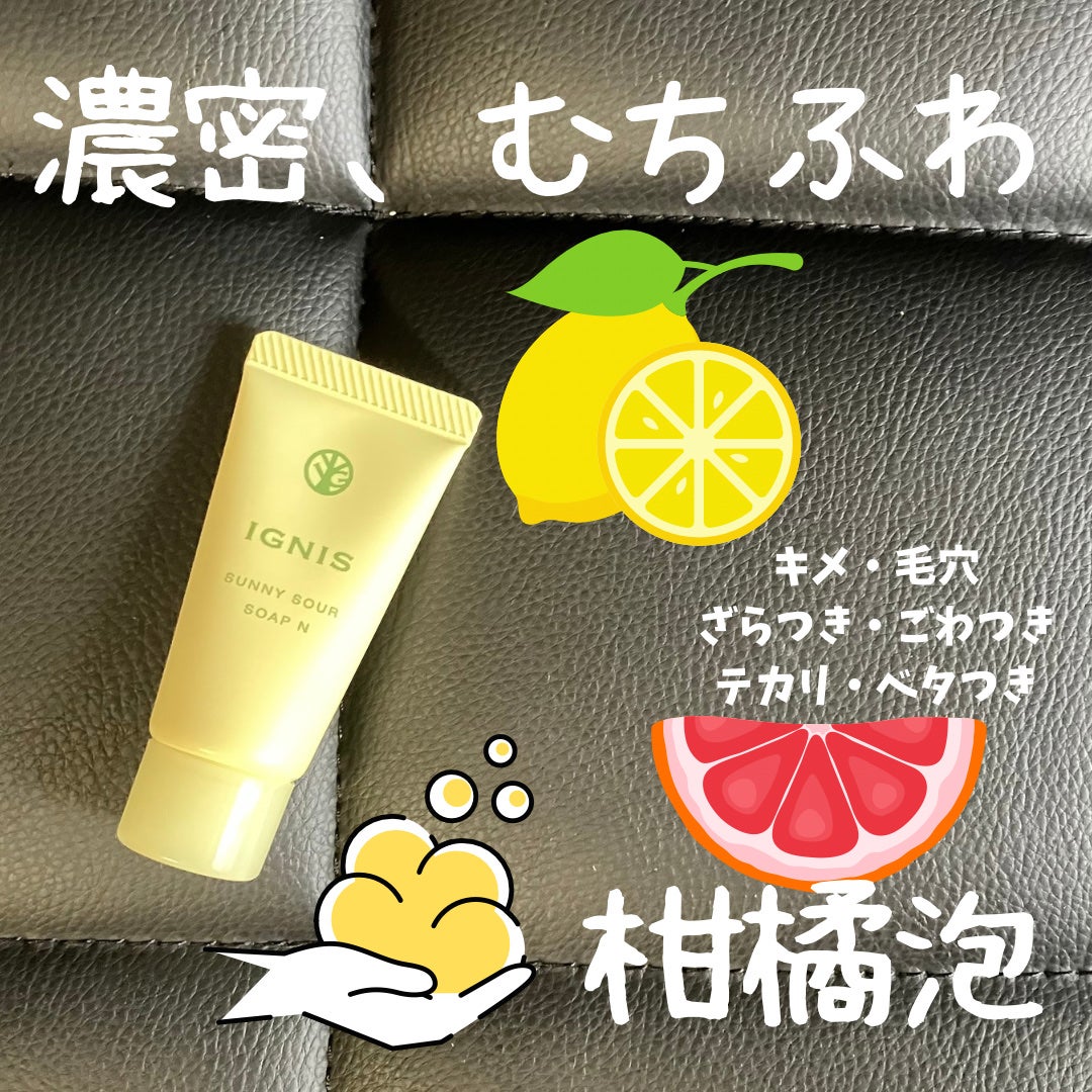 イグニス サニーサワー ソープ N/IGNIS/洗顔フォームを使ったクチコミ(1枚目)