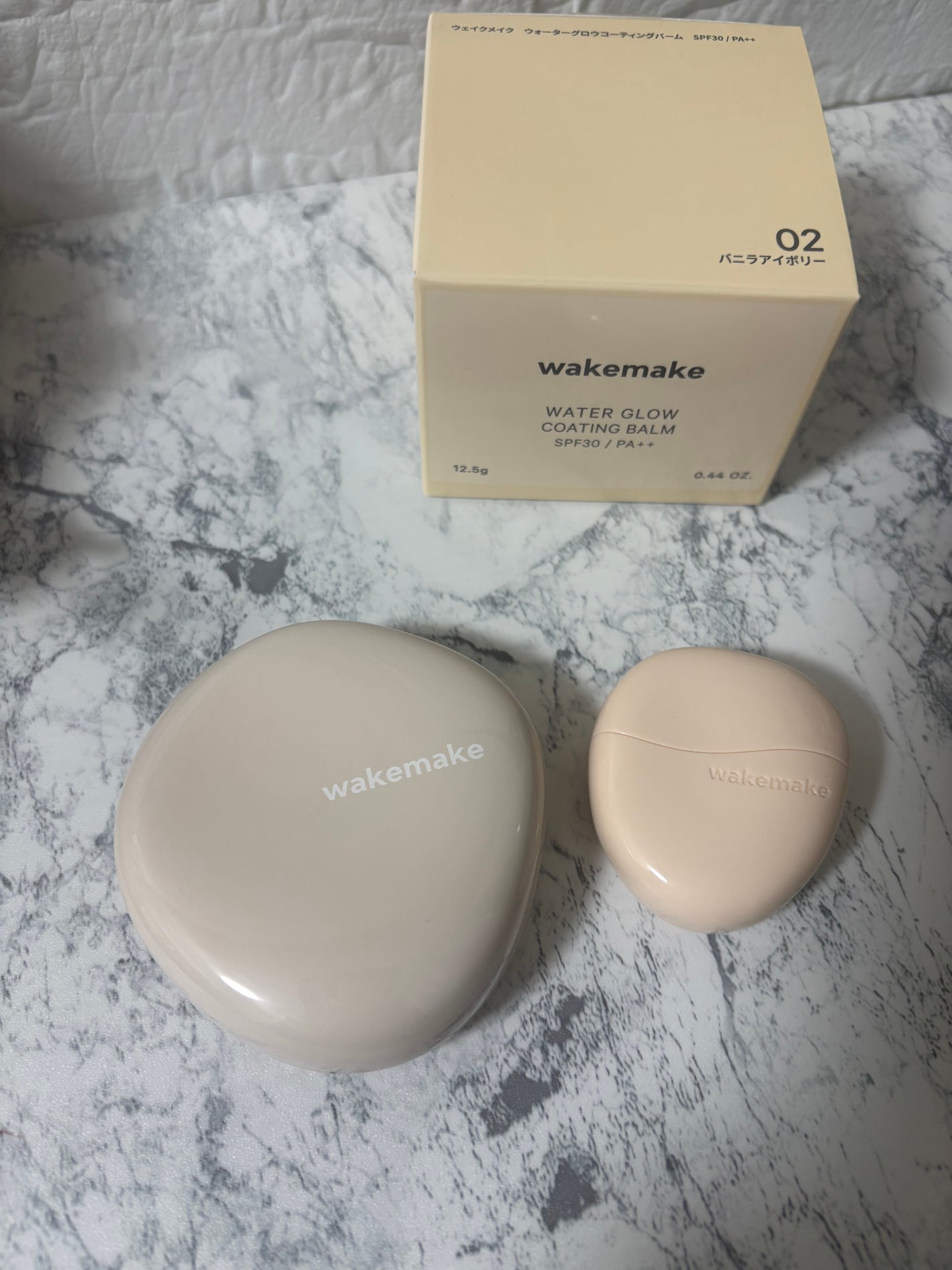 ウォーターグロウコーティングバーム/wakemake/クリーム・エマルジョンファンデーションを使ったクチコミ(1枚目)