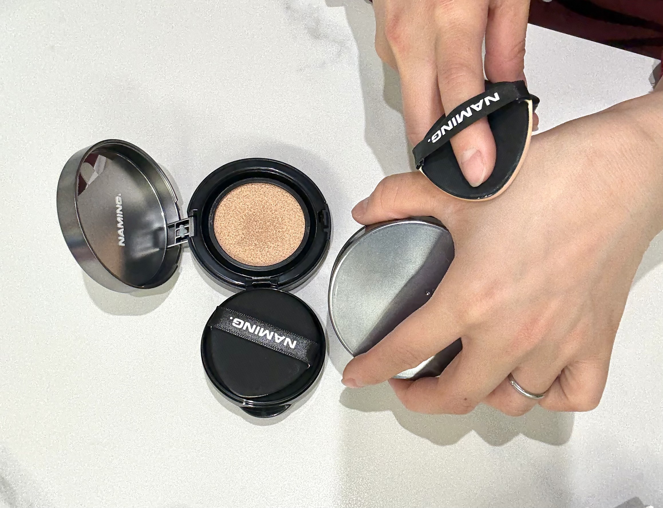 ネーミング レイヤード フィットクッション/NAMING./クッションファンデーションを使ったクチコミ（2枚目）