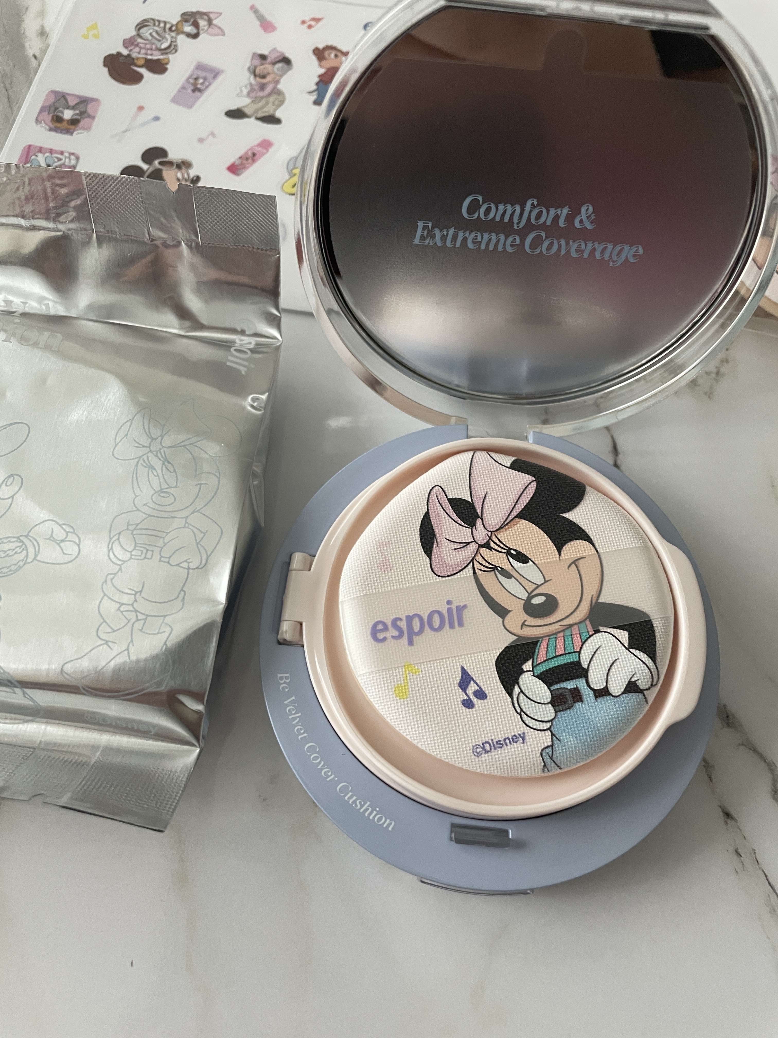 ビーベルベットカバークッション/espoir/クッションファンデーションを使ったクチコミ（2枚目）