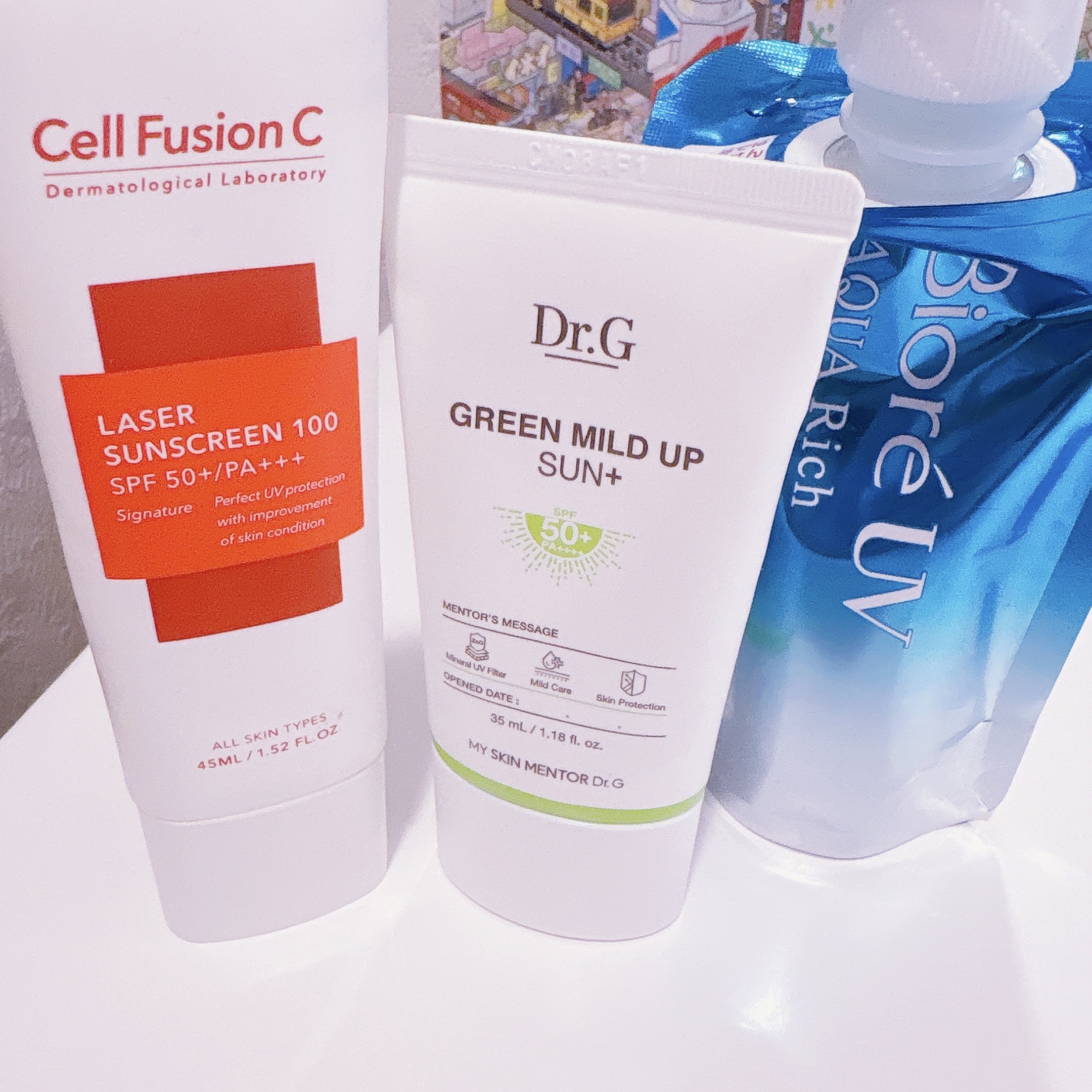 ビオレUV アクアリッチ ウォータリーエッセンス/ビオレ/日焼け止めローションを使ったクチコミ（1枚目）