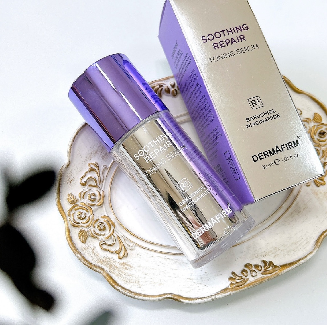 SOOTHING REPAIR TONING SERUM R4/ダーマファーム/美容液を使ったクチコミ（1枚目）