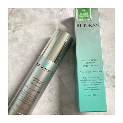 ウォーターカプセルサンセラム/REJURAN COSMETICS/日焼け止め・UVケアを使ったクチコミ(1枚目)