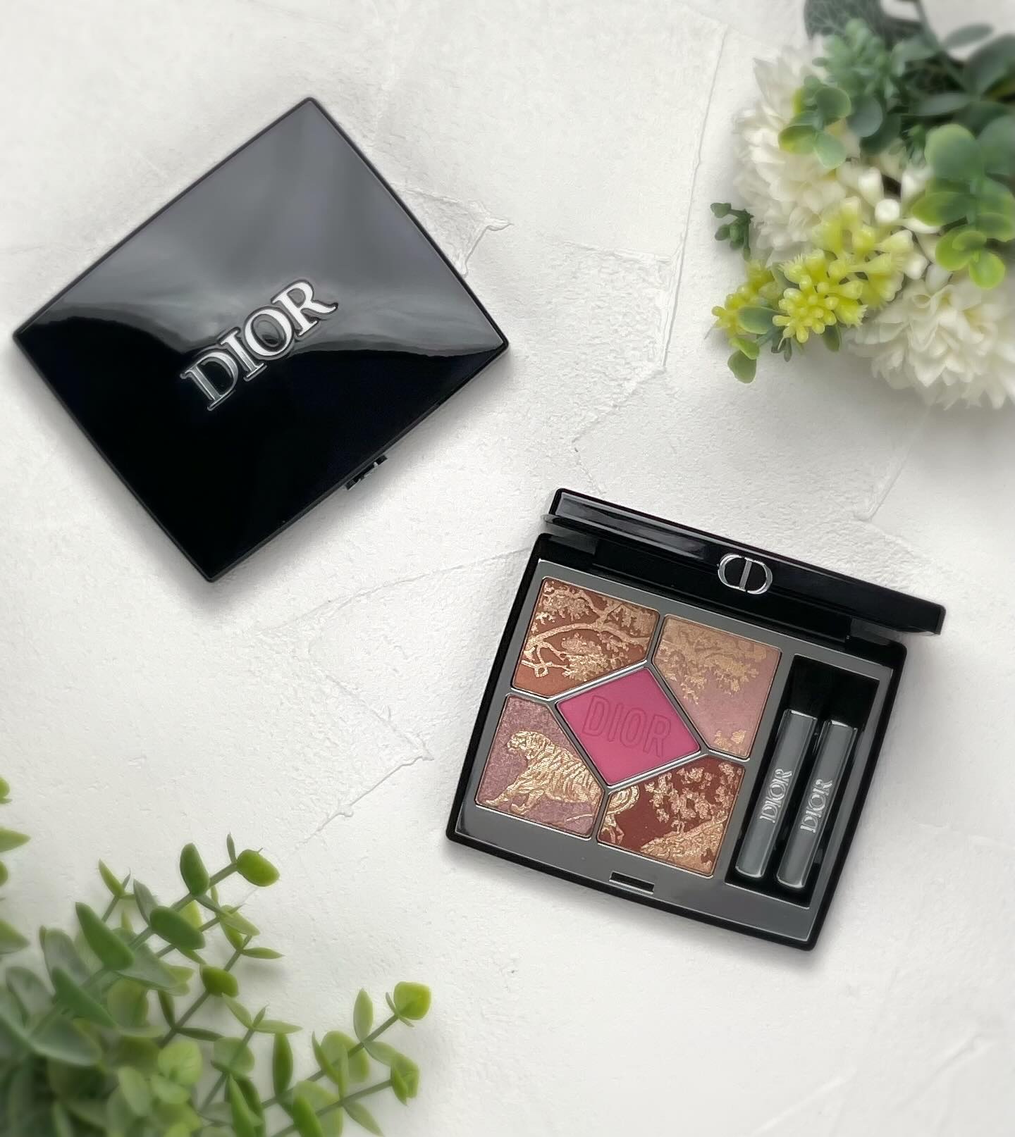【旧】ディオールショウ サンク クルール（サマー コレクション 2025 限定品）/Dior/アイシャドウを使ったクチコミ（2枚目）