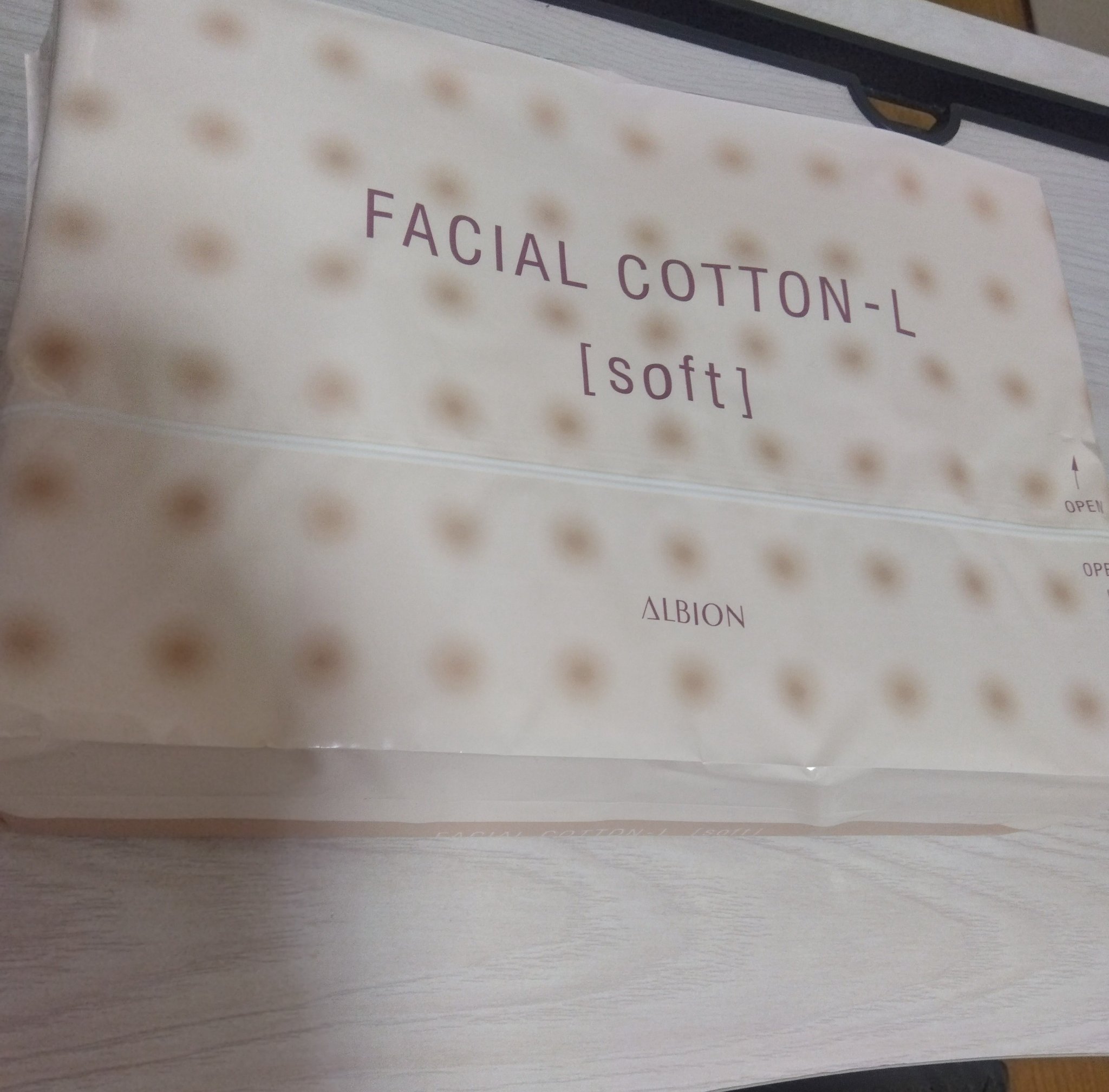 アルビオン フェイシャルコットンＬ（ソフト）/ALBION/コットンを使ったクチコミ（2枚目）
