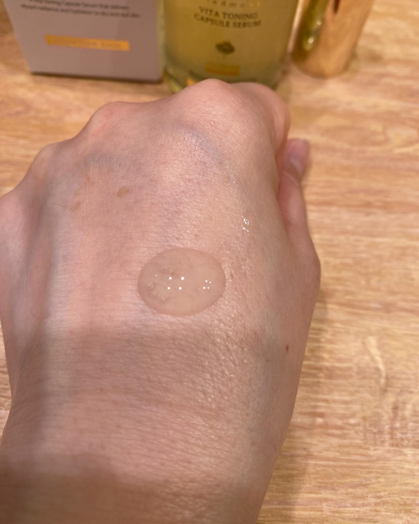 ビタトーニングセラムトナー/ダルバ/化粧水を使ったクチコミ（3枚目）