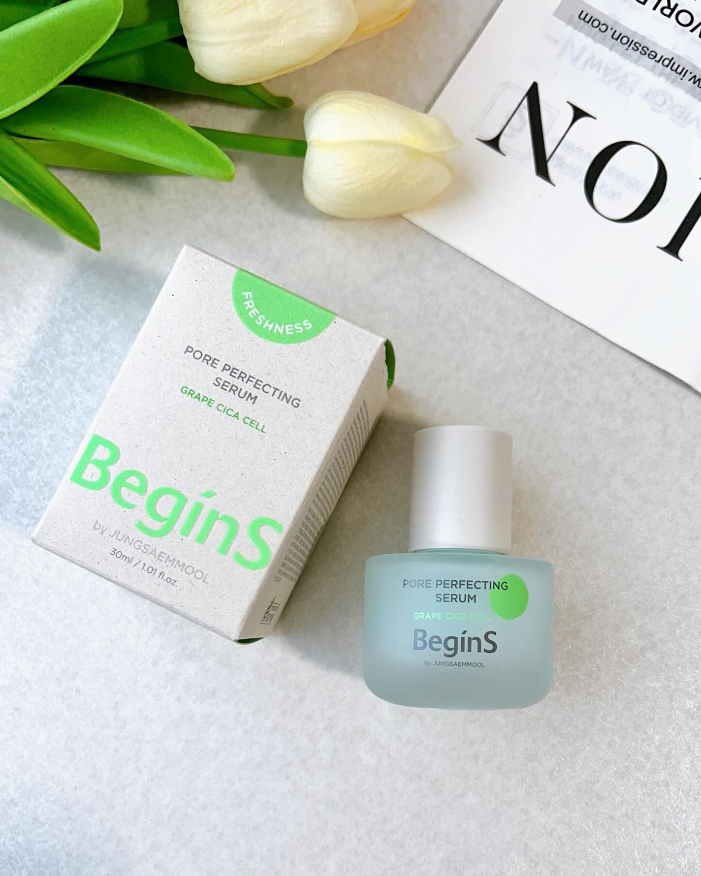 Pore Perfecting Serum/BeginS by JUNGSAEMMOOL/美容液を使ったクチコミ(2枚目)