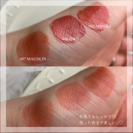 THIN GLOW TINT/BRAYE/口紅を使ったクチコミ(3枚目)