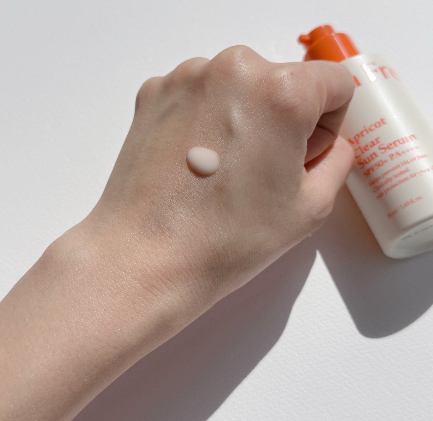 アプリコットクリアサンセラム/I'm from/日焼け止めローションを使ったクチコミ(2枚目)