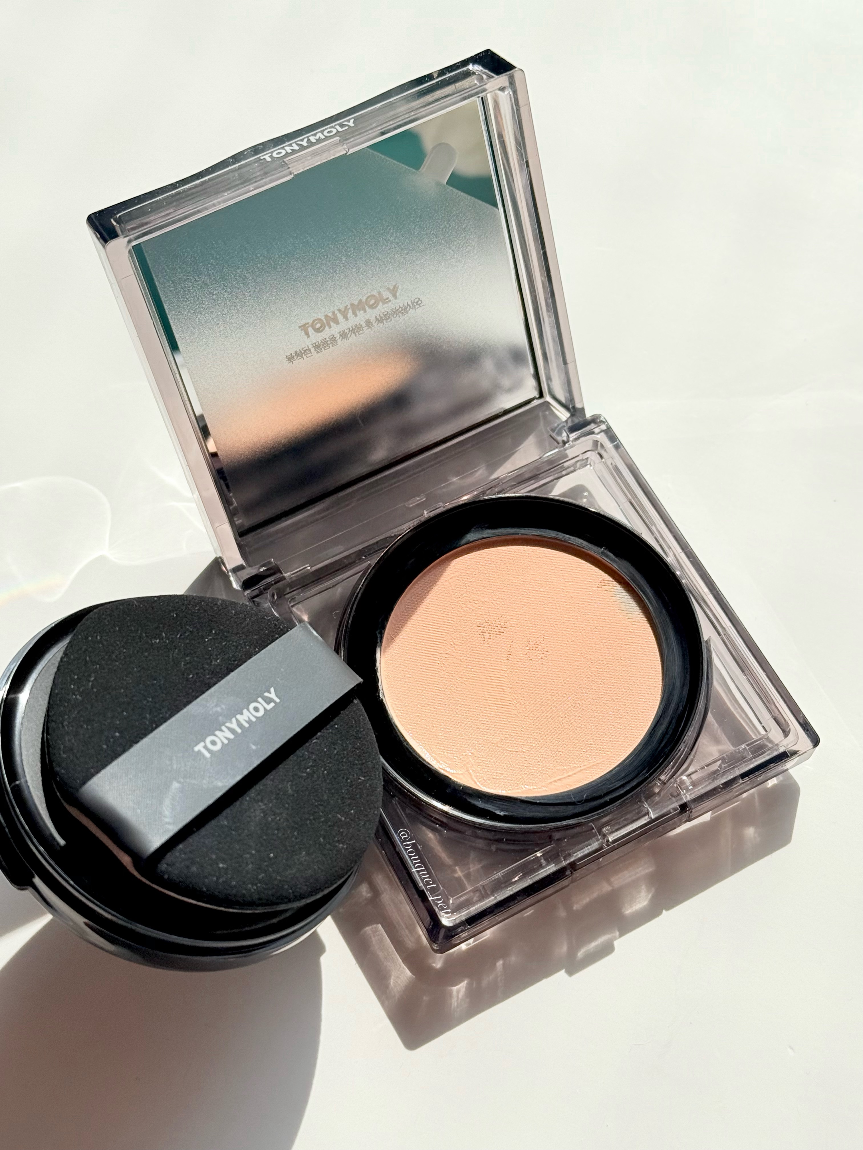 スキントーンフィクシングカバークッション/TONYMOLY/クッションファンデーションを使ったクチコミ（3枚目）