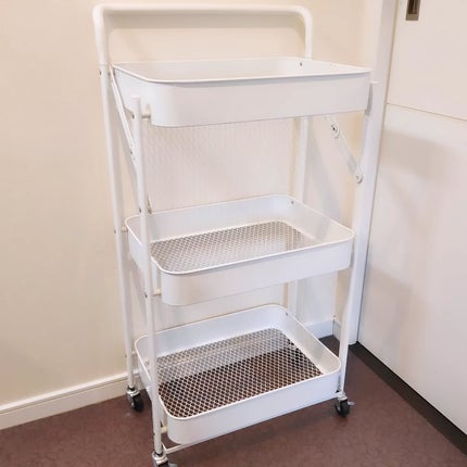 きょのすけ on LIPS 「<ANDWINTキッチンワゴン>を愛用中♪脱衣所にこういうアイ..」(2枚目)