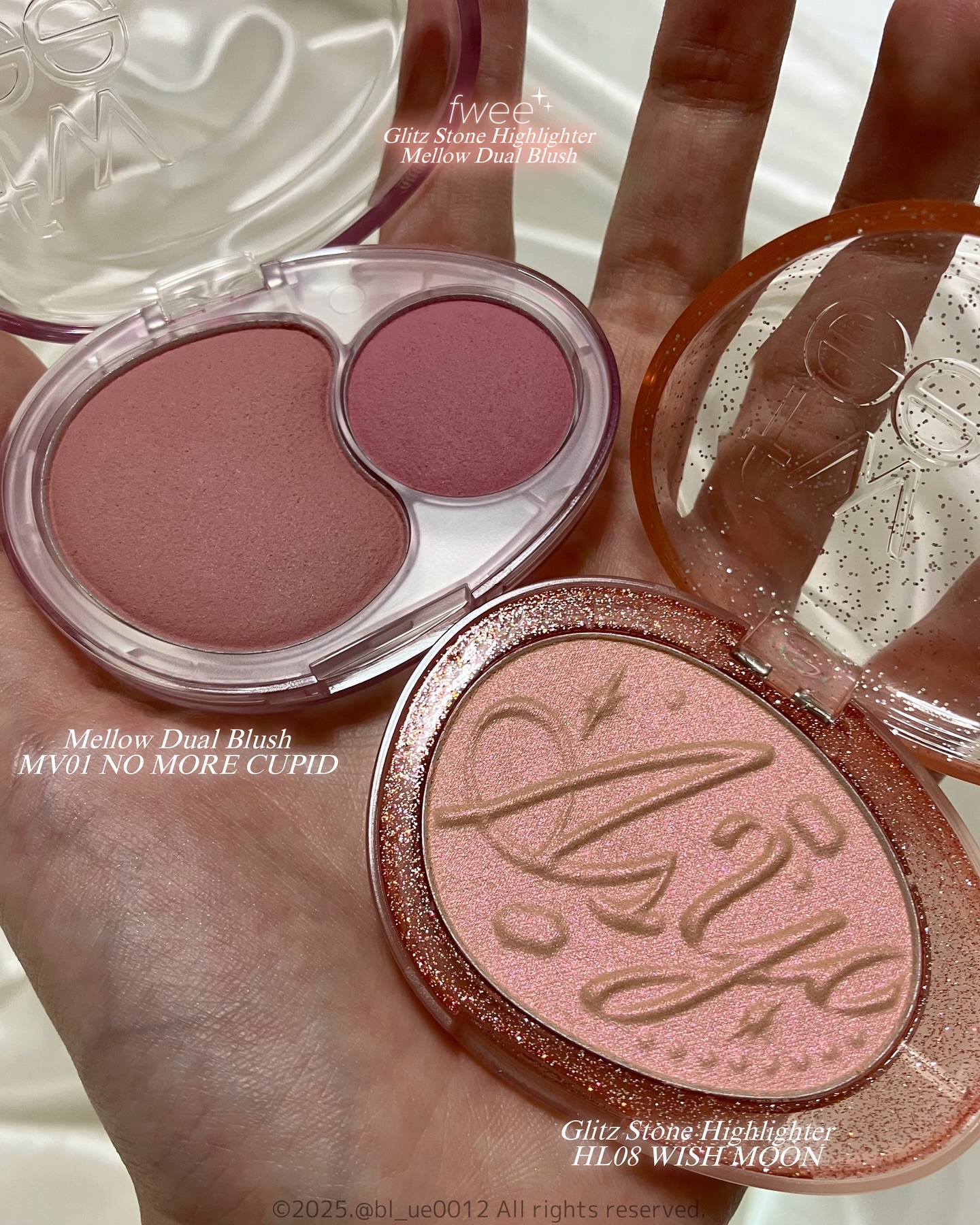 デュアルチークメロウ/fwee/ジェル・クリームチークを使ったクチコミ（2枚目）