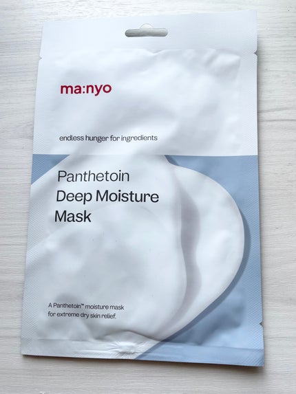 パンテトイン ディープ モイスチャー マスク/manyo/シートマスク・パックを使ったクチコミ(1枚目)