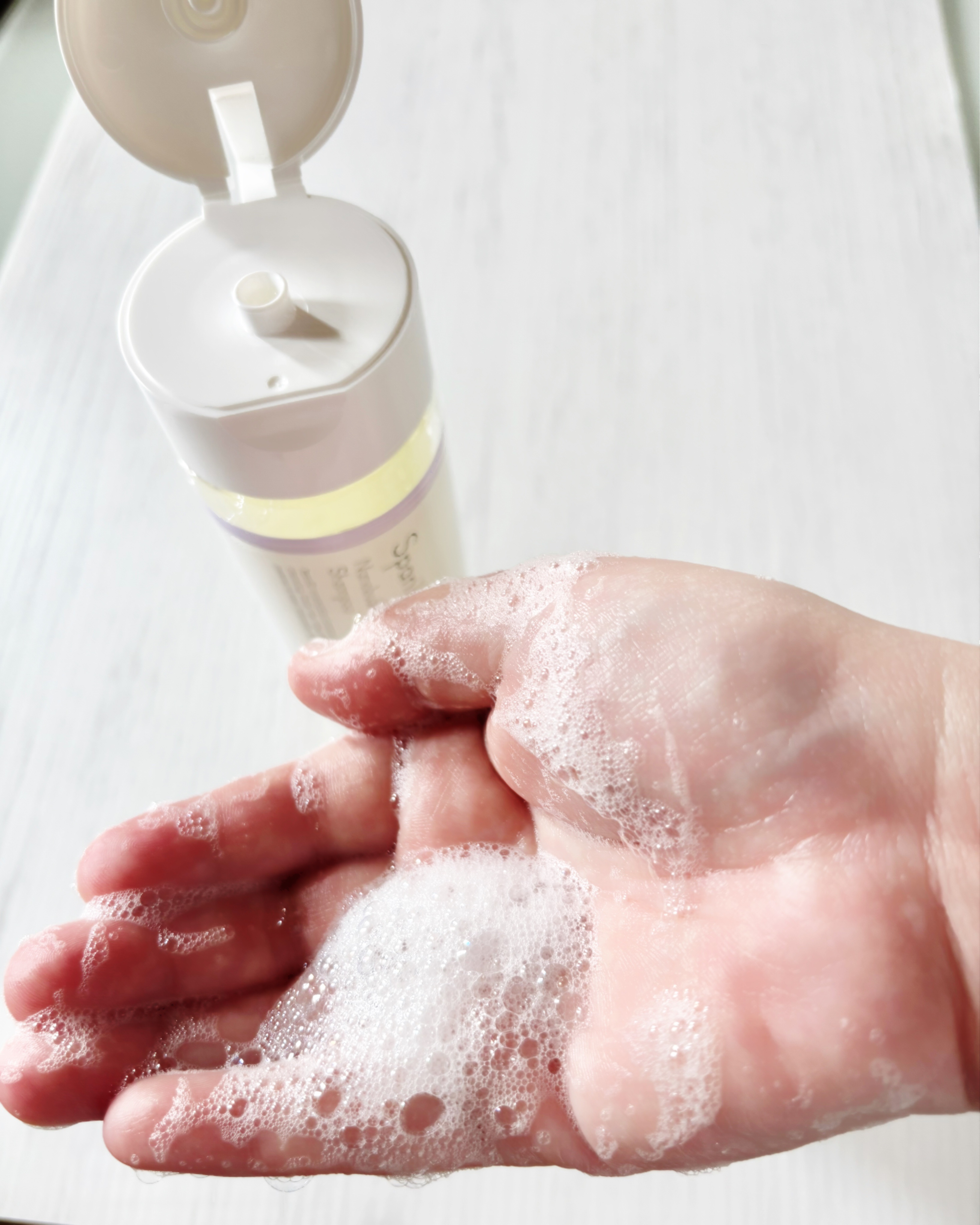 SpaniQ ナノバブルシャンプー/SpaniQ/市販シャンプーを使ったクチコミ（3枚目）