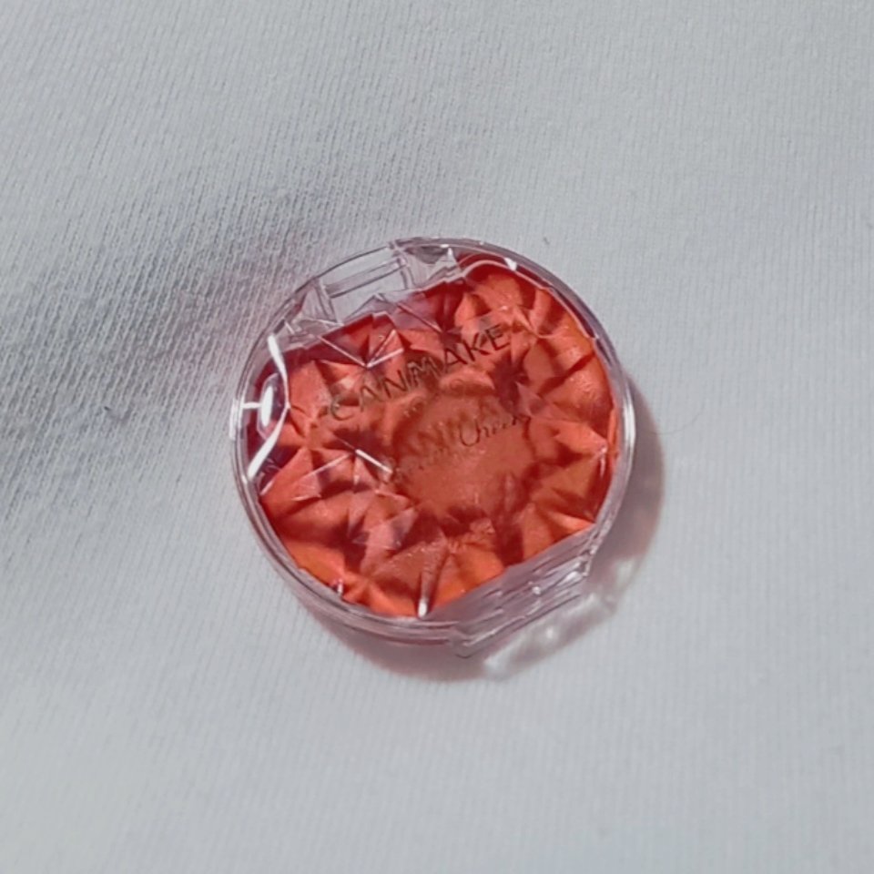 クリームチーク 22 みかんシャーベット/キャンメイク/ジェル・クリームチークを使ったクチコミ（1枚目）