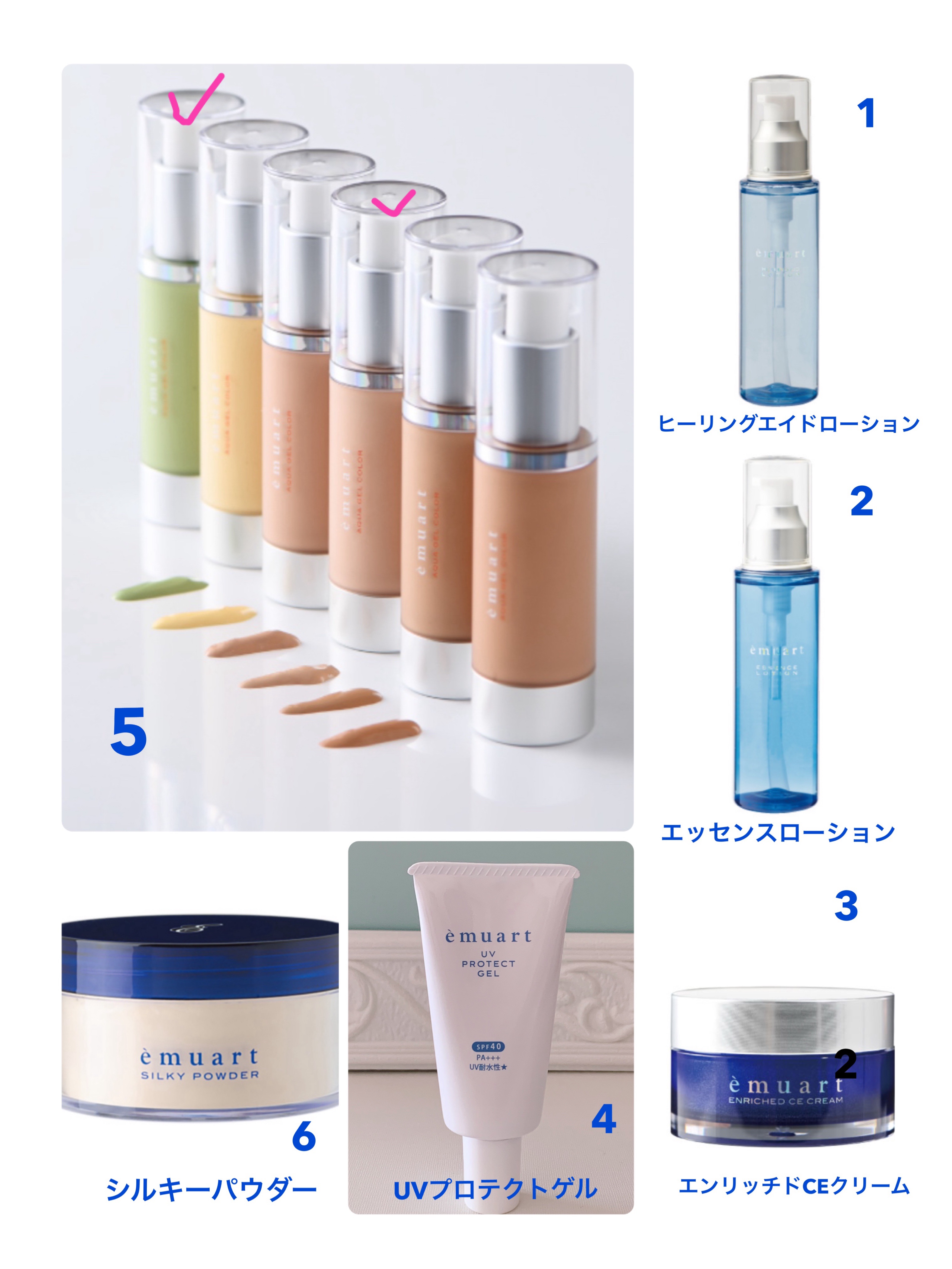 むにゅっとハイライター/キャンメイク/クリームハイライトを使ったクチコミ（3枚目）