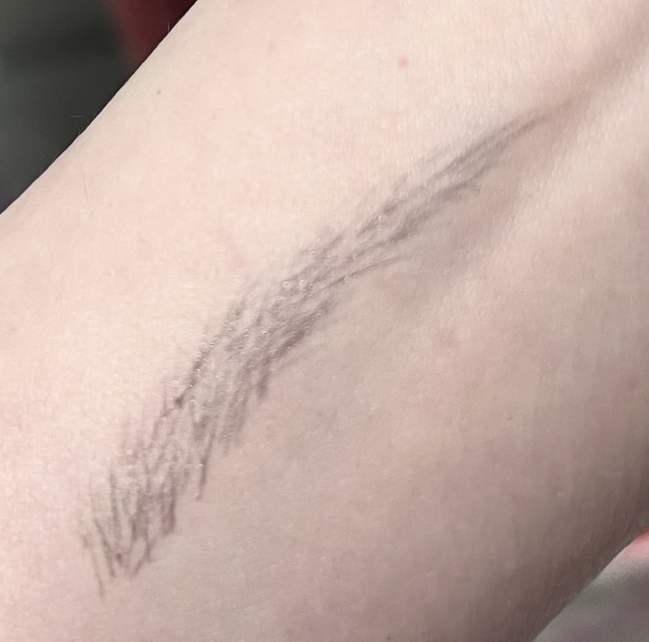 シューティングリキッドアイブロウ 01 グレイッシュブラウン/サナ ニューボーン/リキッドアイブロウを使ったクチコミ（2枚目）