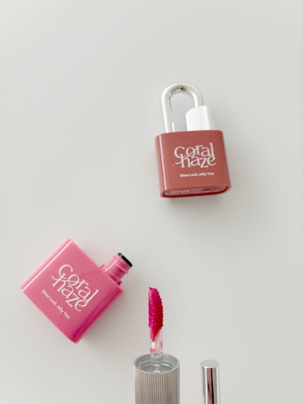 グロウロックゼリーティント/Coralhaze/リップティントを使ったクチコミ(4枚目)