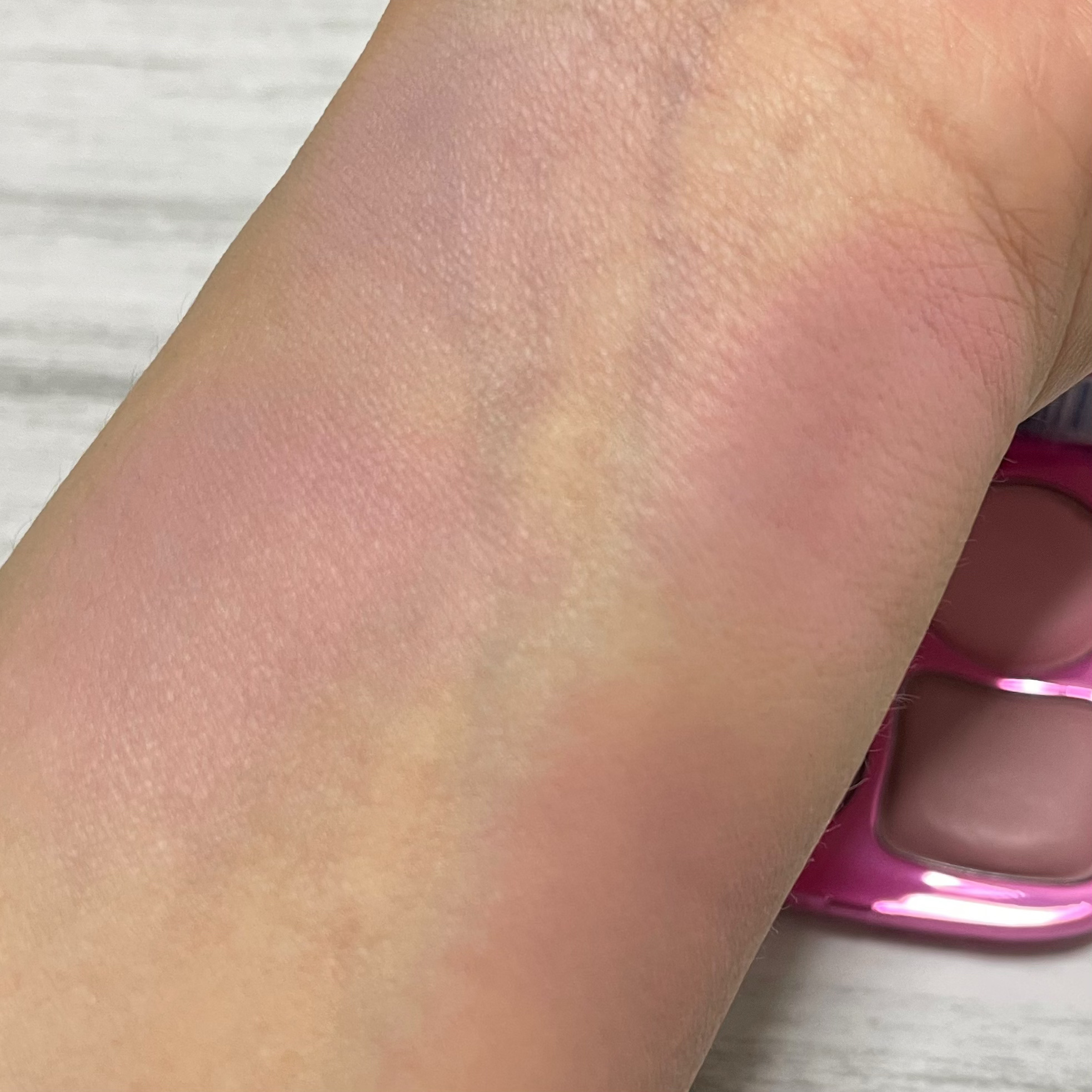 フィー ポケットチークパレット/fwee/ジェル・クリームチークを使ったクチコミ（3枚目）