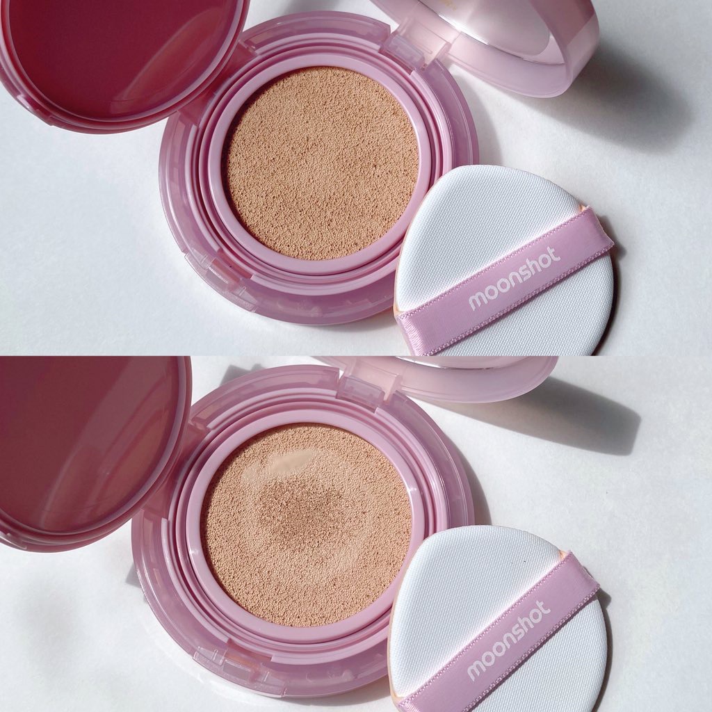 コンシャス フィット クッション ファンデーション/moonshot/クッションファンデーションを使ったクチコミ（2枚目）