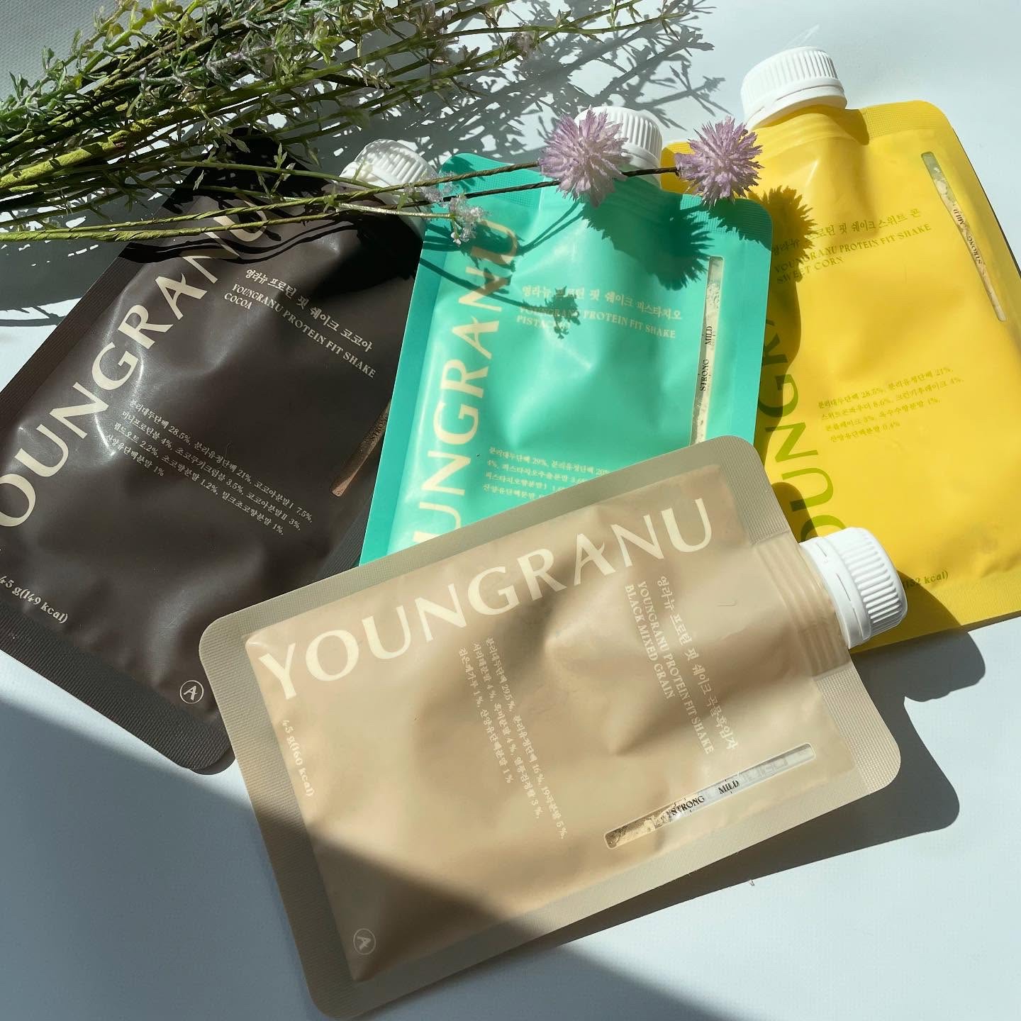 ヨンラニュープロテインフィットシェイク/YOUNGRANU/その他プロテインを使ったクチコミ（1枚目）