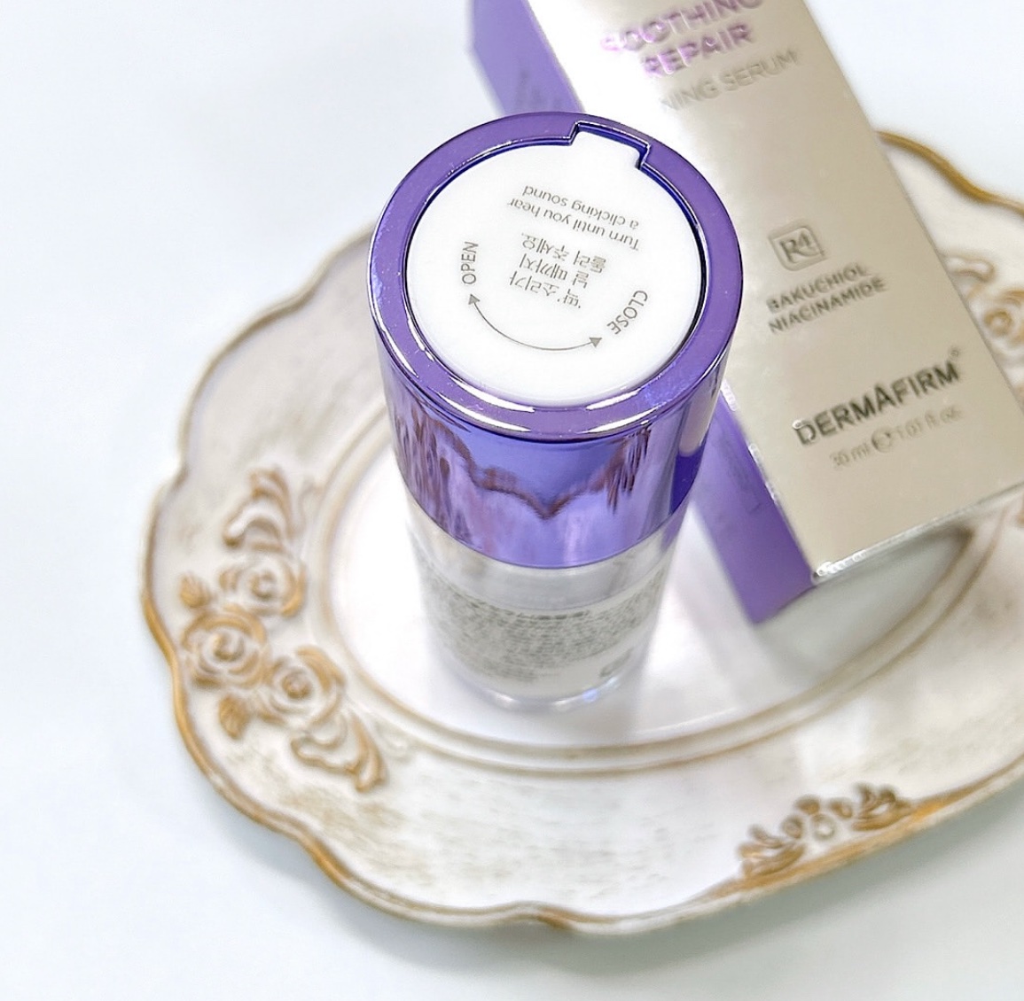 SOOTHING REPAIR TONING SERUM R4/ダーマファーム/美容液を使ったクチコミ（2枚目）