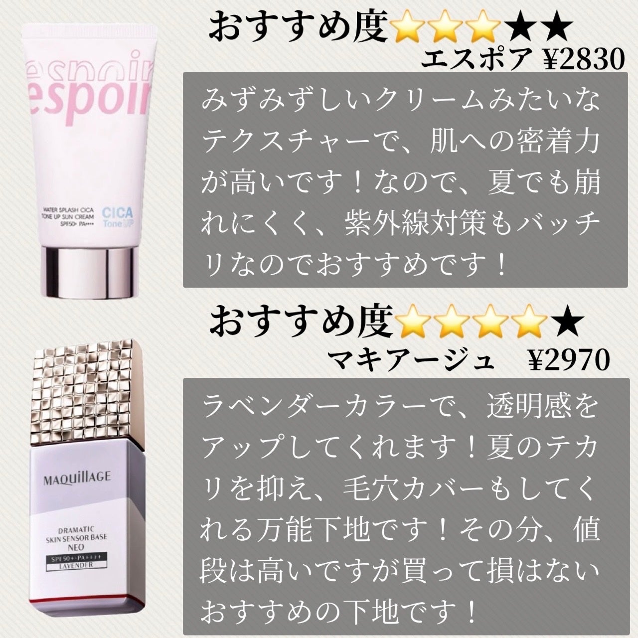 皮脂テカリ防止下地/CEZANNE/化粧下地を使ったクチコミ(2枚目)