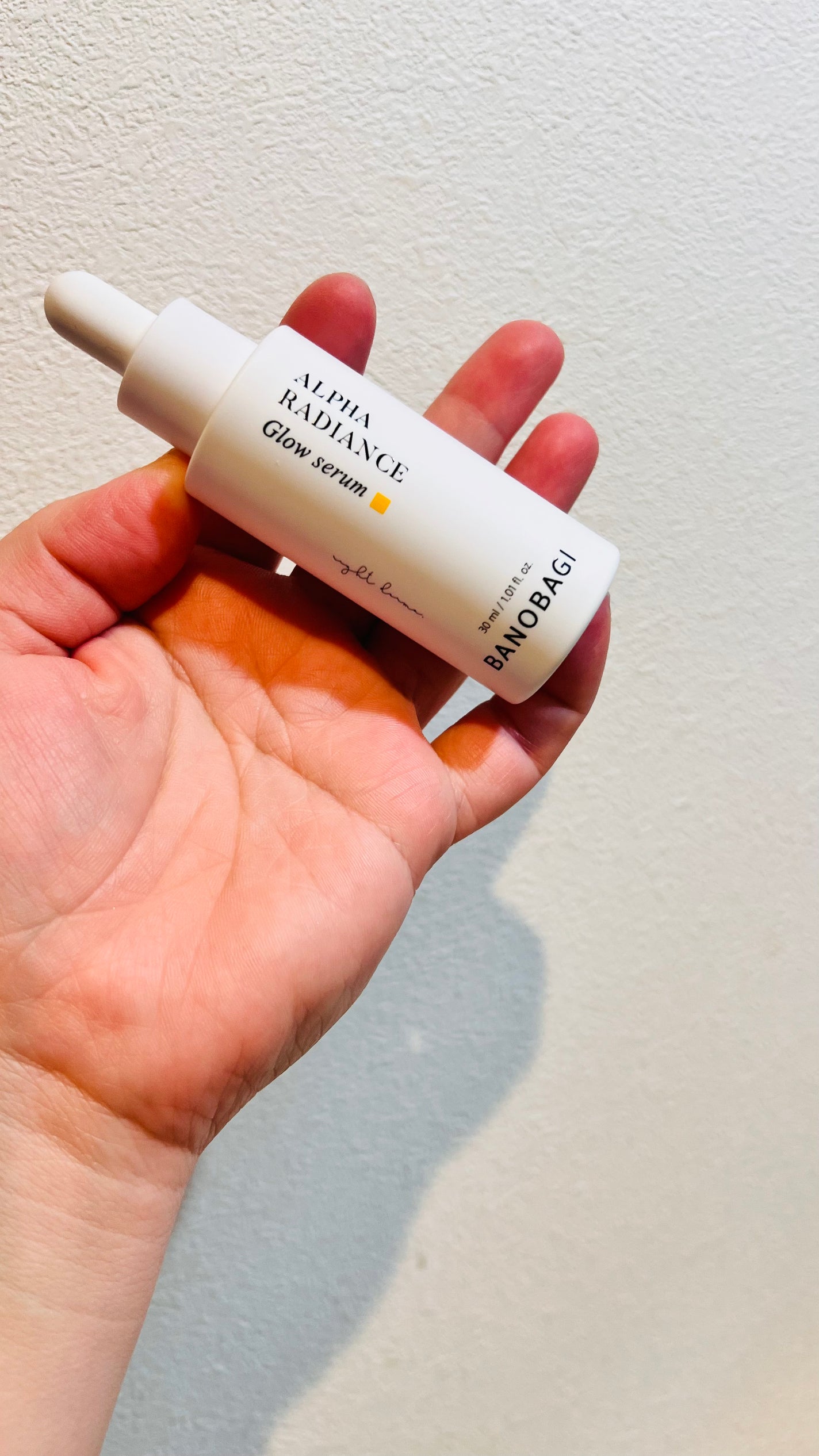 アルファラディアンスグローセラム/BANOBAGI/美容液を使ったクチコミ(1枚目)