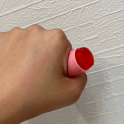 ハイドロゼリーチーク 01 高揚ピーチ/Ui2./ジェル・クリームチークを使ったクチコミ(3枚目)