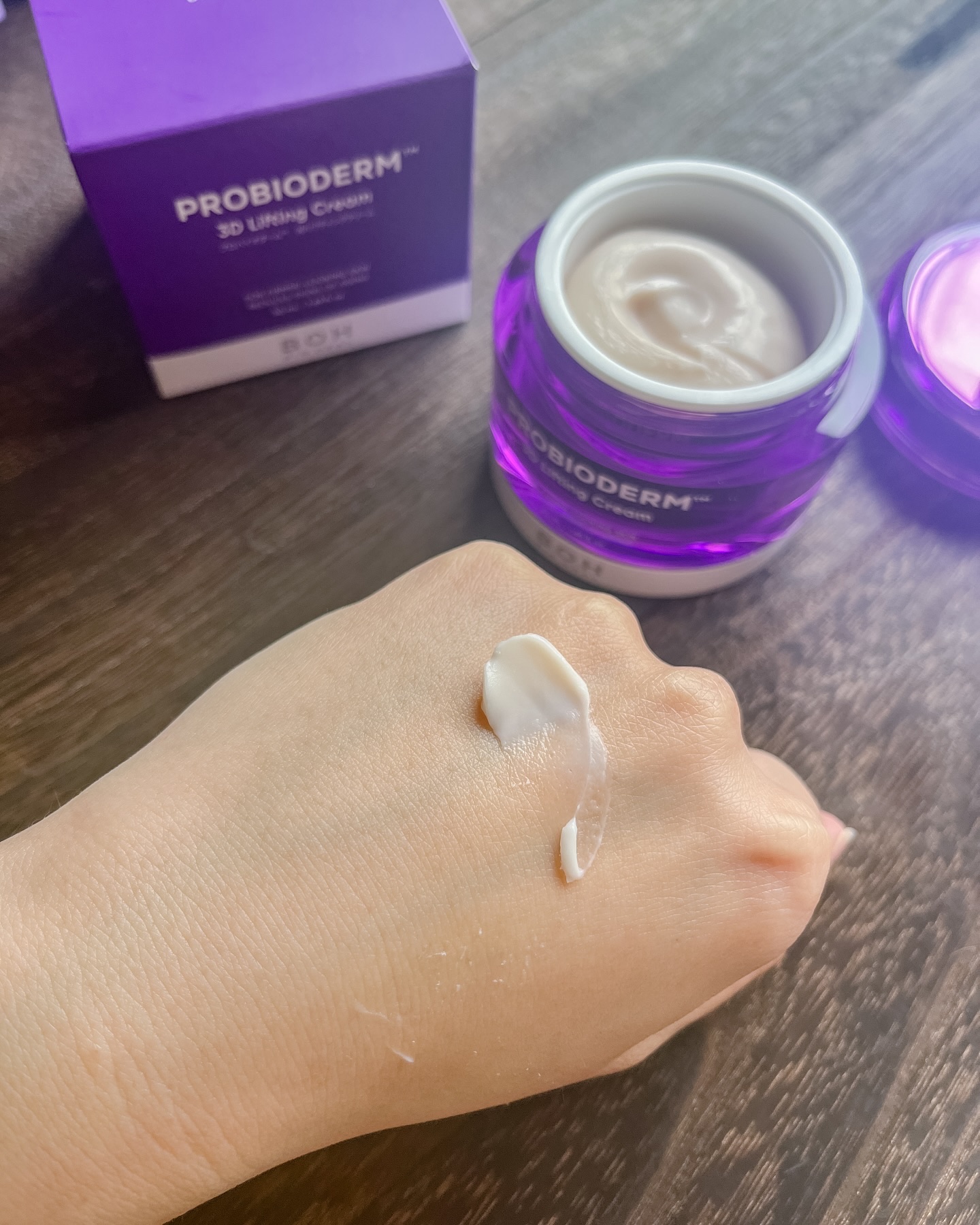 バイオヒールボ プロバイオダーム 3Dリフティングクリーム/BIOHEAL BOH/フェイスクリームを使ったクチコミ（3枚目）