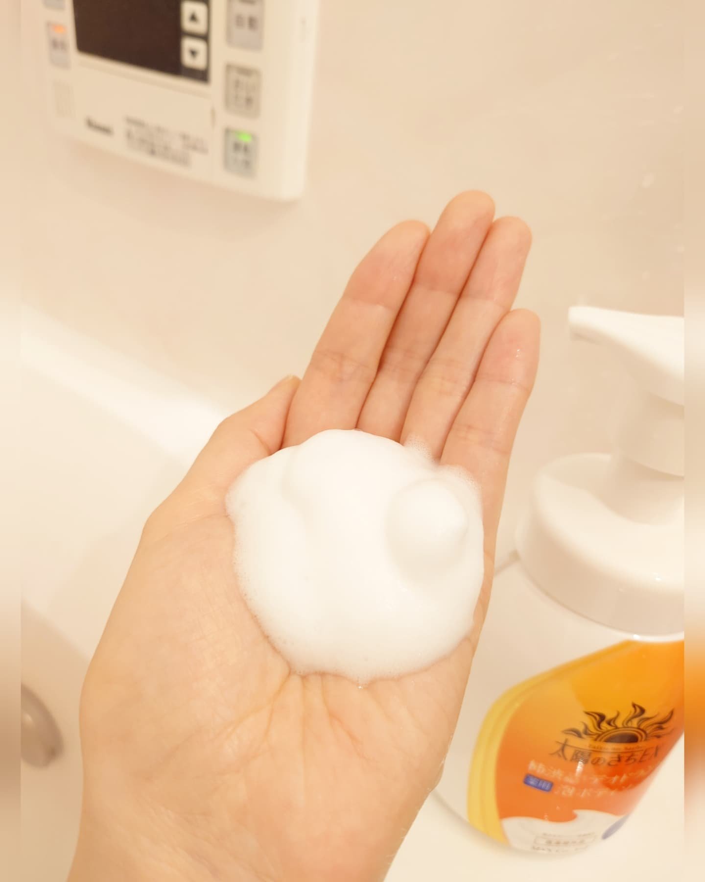 太陽のさちEX デオドラント泡ボディソープ /マックス/ボディソープを使ったクチコミ（3枚目）