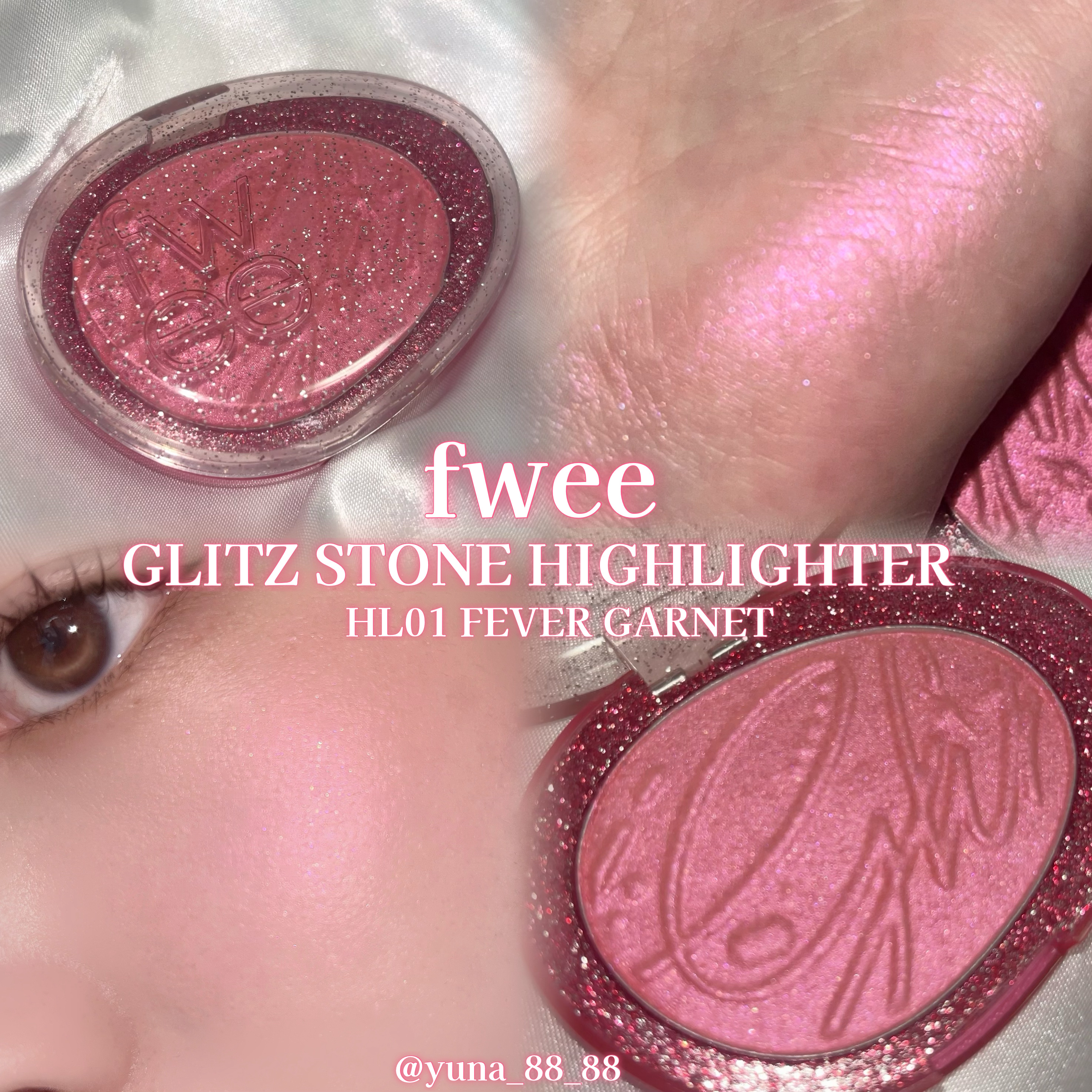 デュアルチークメロウ/fwee/ジェル・クリームチークを使ったクチコミ（3枚目）