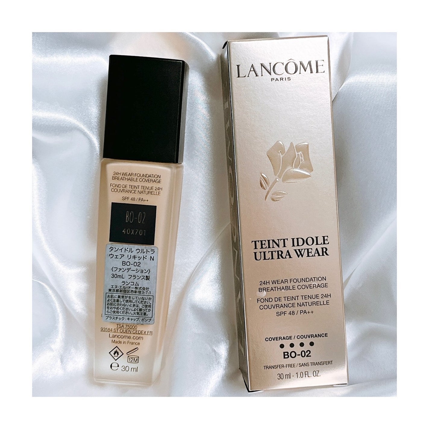 タンイドル ウルトラ ウェア リキッド N/LANCOME/リキッドファンデーションを使ったクチコミ(2枚目)