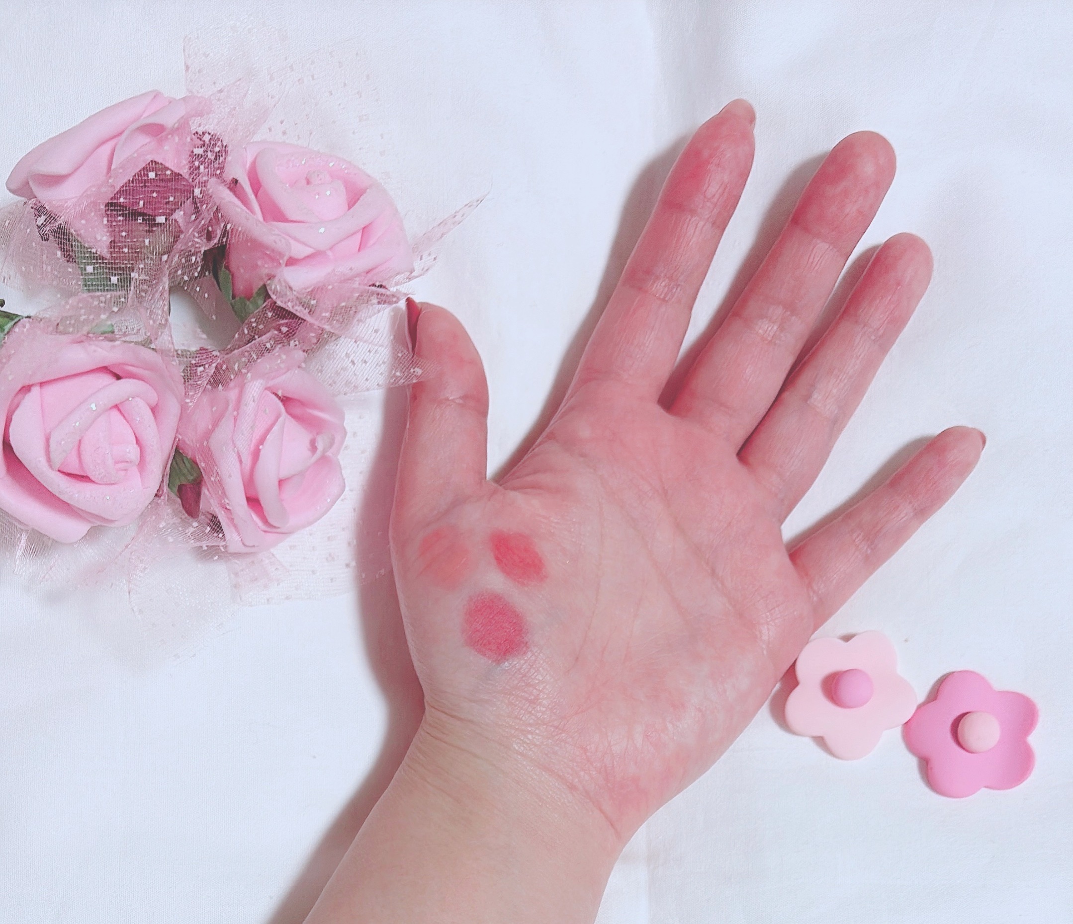 グローイングタイムトゥーキスアンドブラッシュ/Dinto/口紅を使ったクチコミ（3枚目）