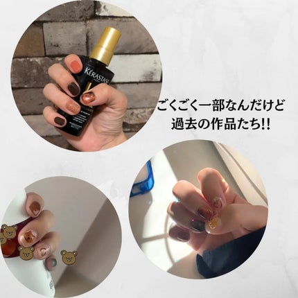 セミキュアジェルネイル(ハンド)/ohora/ネイルシールを使ったクチコミ(8枚目)