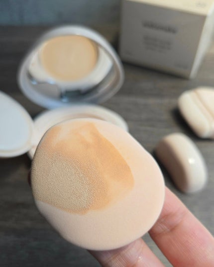 ウォーターグロウコーティングバーム/wakemake/クリーム・エマルジョンファンデーションを使ったクチコミ(4枚目)