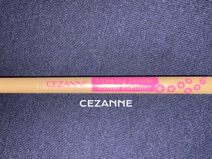 描くふたえアイライナー/CEZANNE/リキッドアイライナーを使ったクチコミ(1枚目)