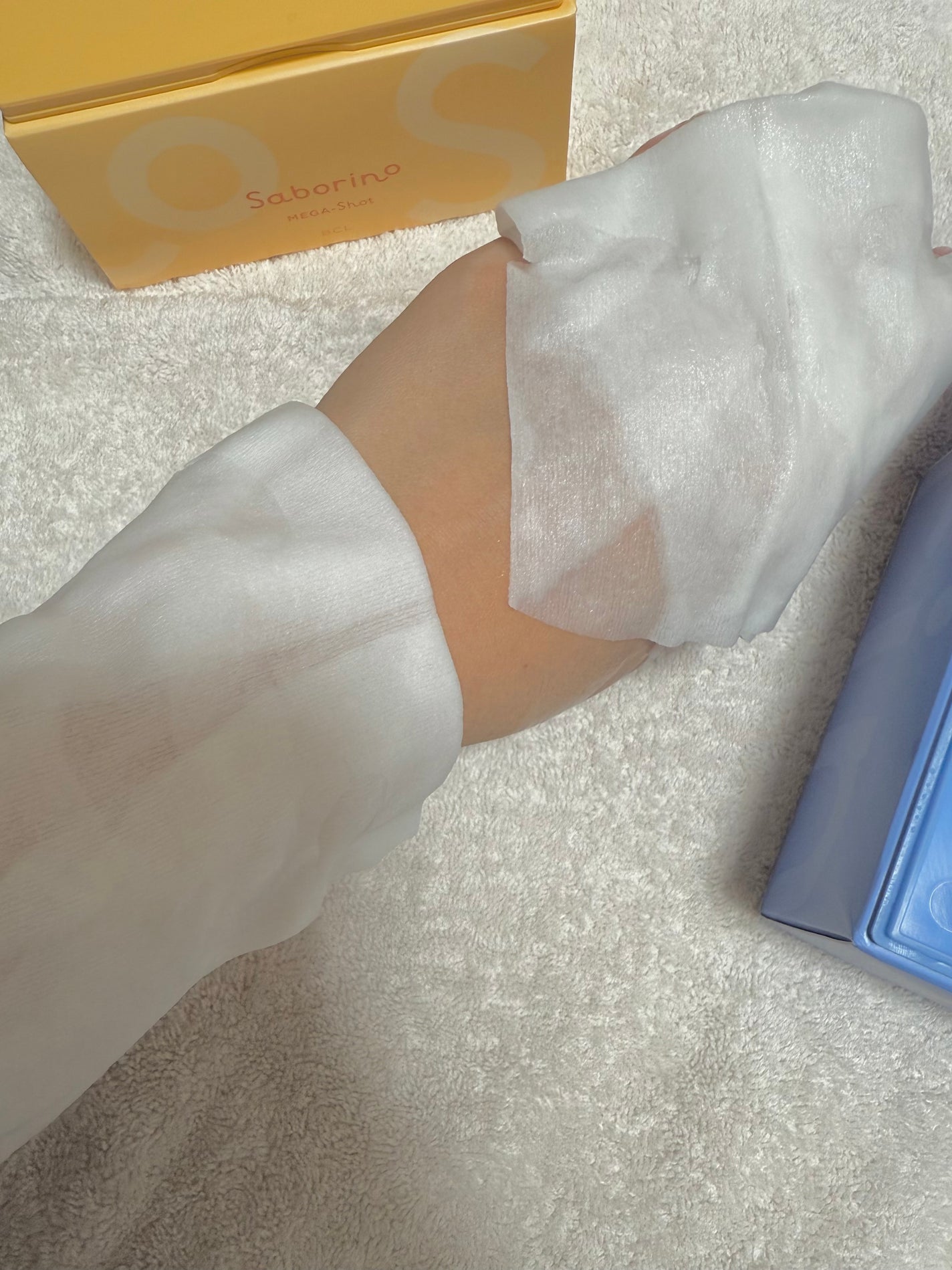 サボリーノ メガショット 朝用ツヤピールマスク CC/サボリーノ/シートマスク・パックを使ったクチコミ(4枚目)