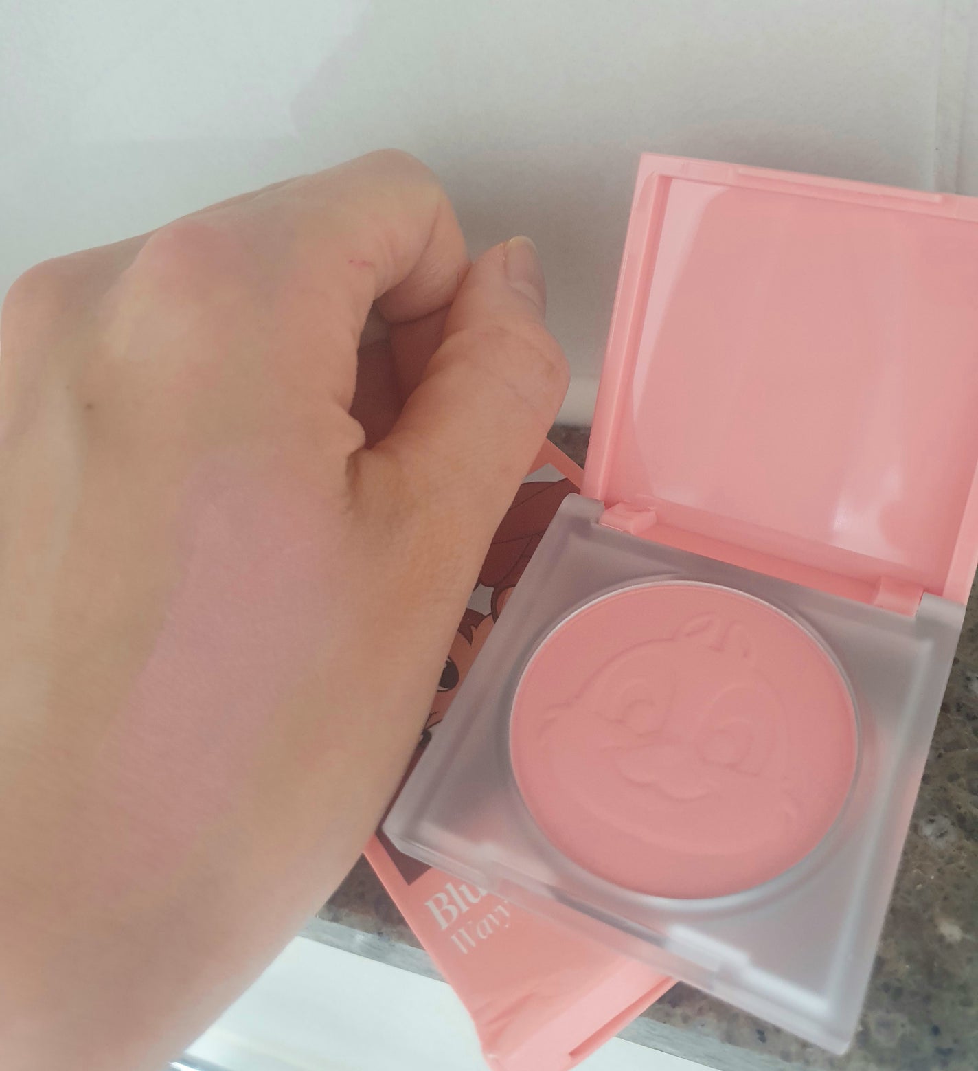 ブラリーチーク(ディズニーエディション)/espoir/チークを使ったクチコミ(2枚目)