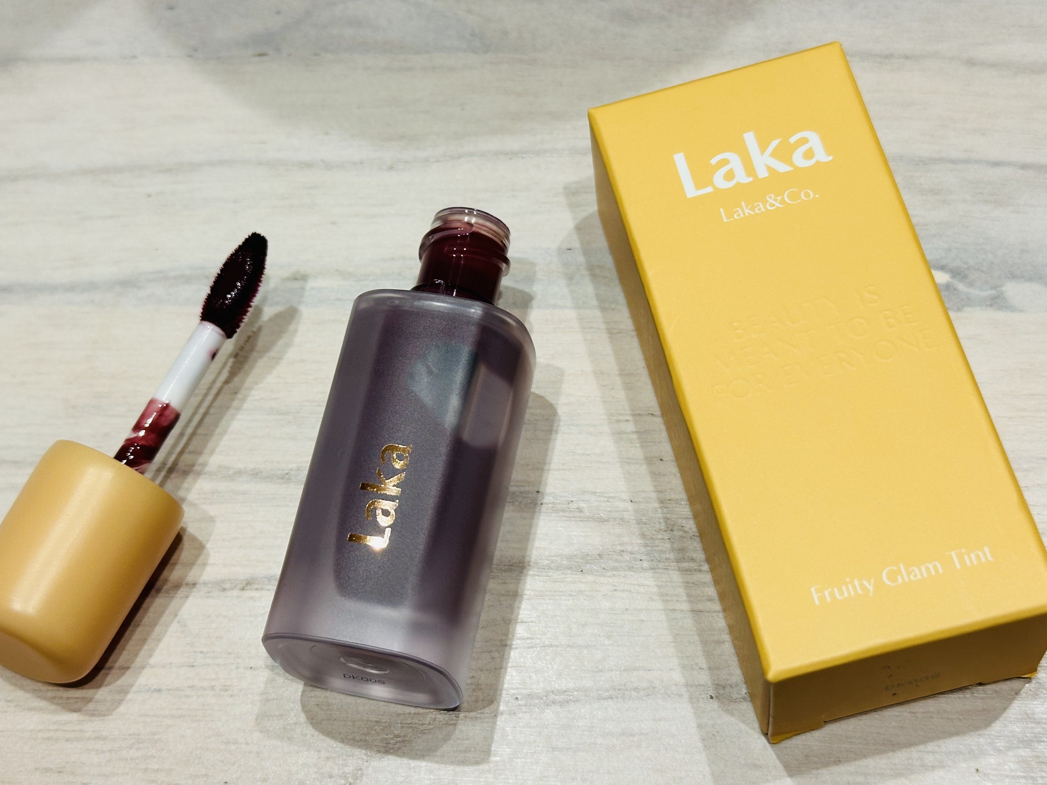 フルーティーグラムティント/Laka/リップティントを使ったクチコミ（3枚目）