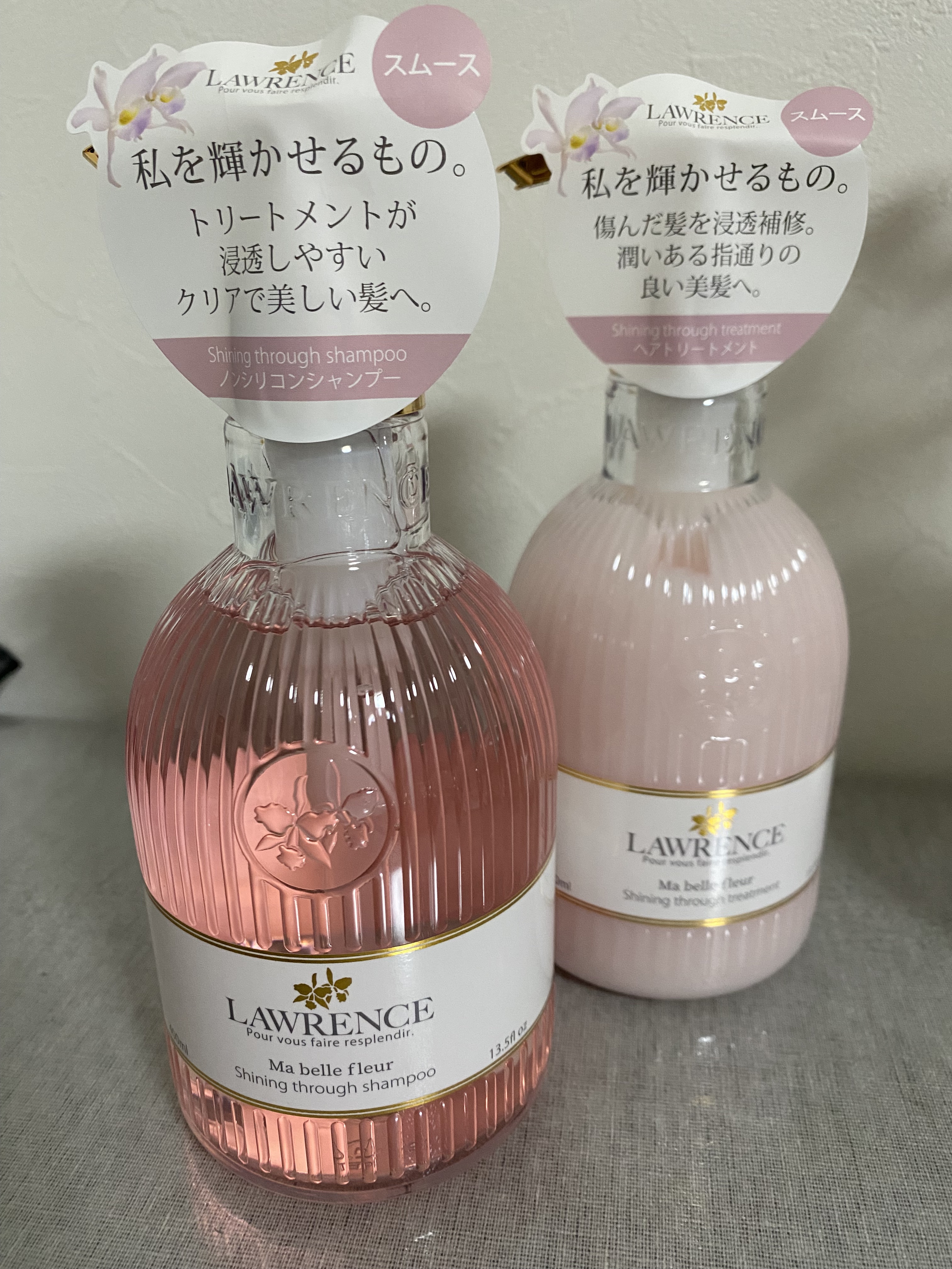 マベルフルール シャイニングスルーシャンプー／トリートメント/ロウレンス /市販シャンプーを使ったクチコミ（1枚目）